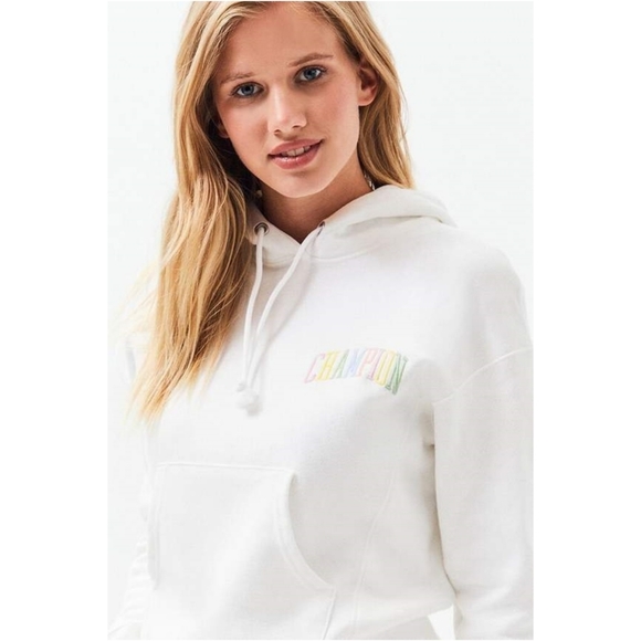 Champion Pastel Reverse Weave Hoodie Sweatshirt M - Picture 2 of 8